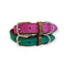 Halsband Leder-Velours